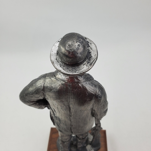 Billy The Kid Pewter Statue Western Collection Michael Ricker 1992 10” 1/1K RARE - Picture 7 of 11